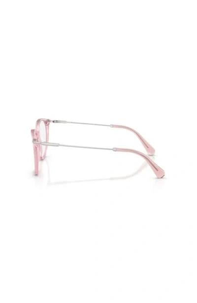 Swarovski 52mm Phantos Optical Glasses In Pink