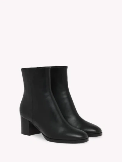 Gianvito Rossi Santiago Bootie In Black
