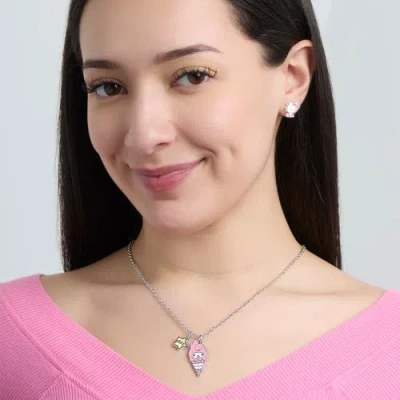 Hello Kitty Bff Necklace For 2 In Multi