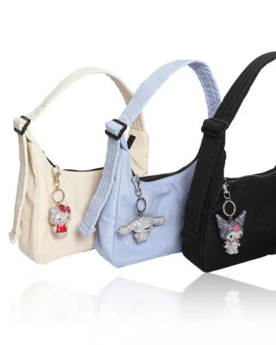 Hello Kitty Pave 3d Bling Keychain In Multi