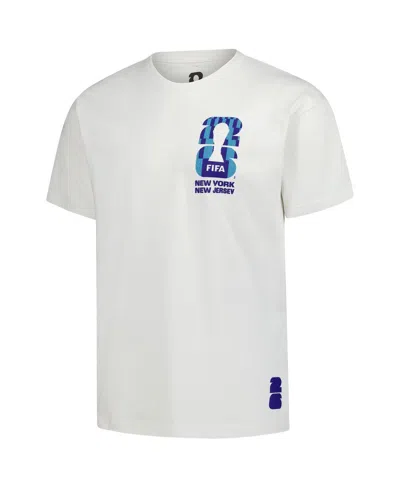 Outerstuff Men's Cream 2026 Fifa World Cup New York Host City Local Oversized T-shirt In White