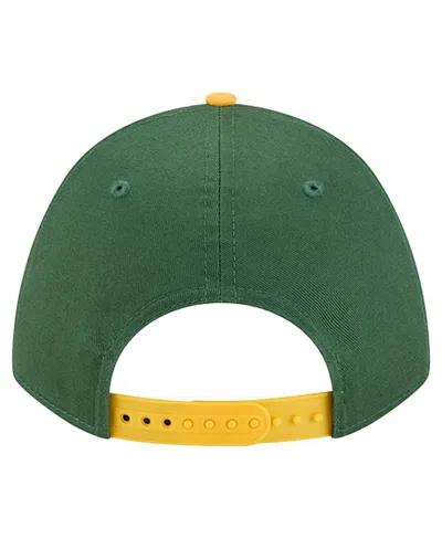 New Era Men's Green Green Bay Packers Arch Coolera 9forty A-frame Adjustable Hat In Green