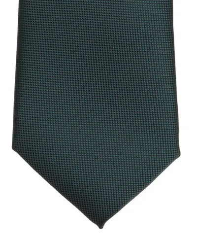 Alfani Men's Modern Textured Tie & Pocket Square Set, Created For Macy's In Black