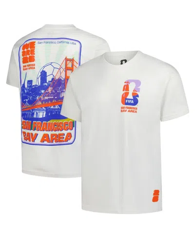 Outerstuff Cream 2026 Fifa World Cup San Francisco Host City Local Oversized T-shirt In White