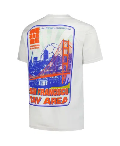 Outerstuff Cream 2026 Fifa World Cup San Francisco Host City Local Oversized T-shirt In White