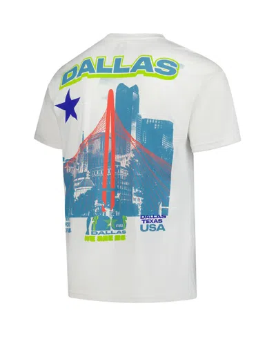 Outerstuff Men's Cream 2026 Fifa World Cup Dallas Host City Local Oversized T-shirt In White