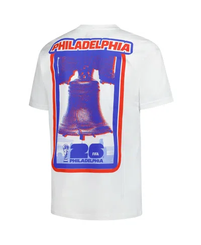 Outerstuff White 2026 Fifa World Cup Philadelphia Host City Local Oversized T-shirt In White