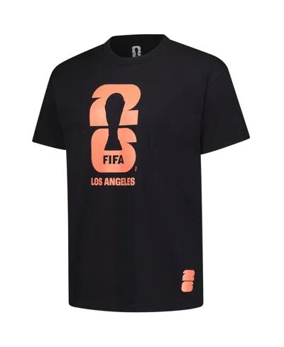 Outerstuff Men's Black 2026 Fifa World Cup Los Angeles Host City Local Oversized T-shirt In Black