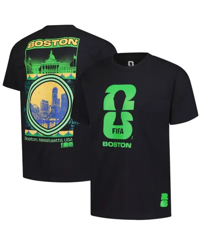 Outerstuff Black 2026 Fifa World Cup Boston Host City Local Oversized T-shirt In Black