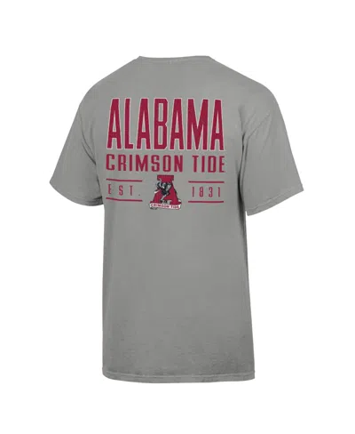 Comfortwash Men's Gray Alabama Crimson Tide Big Name T-shirt In Gray
