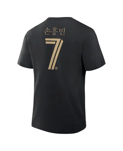 Fanatics Men's Son Heung-min Black Lafc Hangul Name Number T-shirt In Black