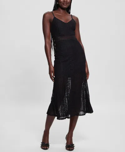 Guess Marie Lace Dress In Black