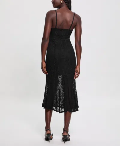 Guess Marie Lace Dress In Black