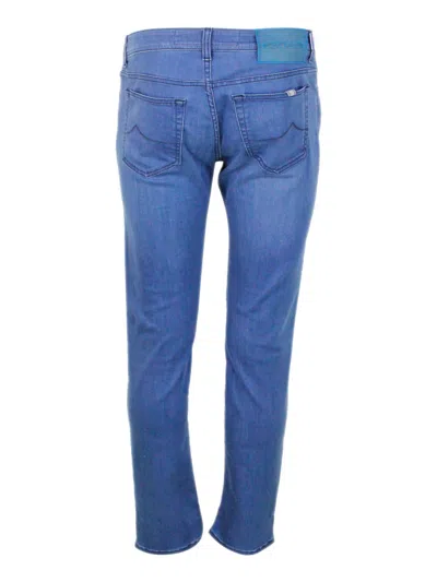 Jacob Cohen Trousers In Blue