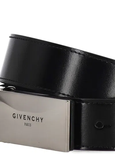 Givenchy Leather Belt In Black