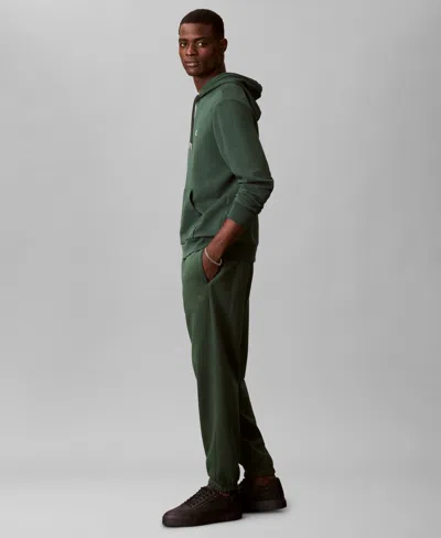 Calvin Klein Men's Archive Logo Regular Fit Joggers In Brown