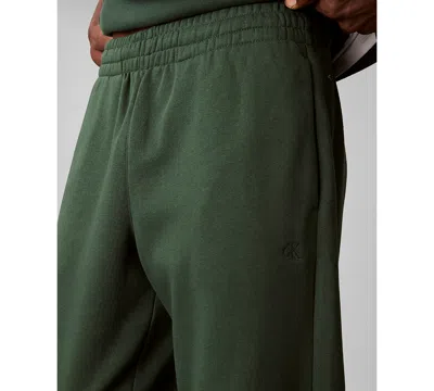 Calvin Klein Men's Archive Logo Regular Fit Joggers In Brown