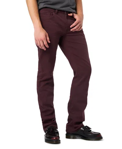 Buffalo David Bitton Straight Six Men's Freedom Flex Pants In Brown