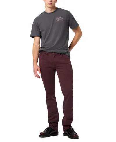 Buffalo David Bitton Straight Six Men's Freedom Flex Pants In Brown