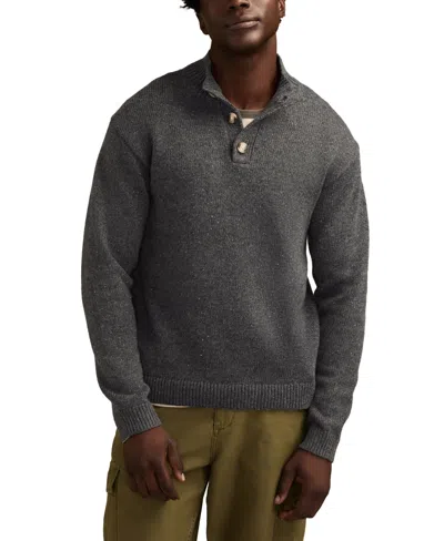 Lucky Brand Men's Long-sleeve Sweater In Gray