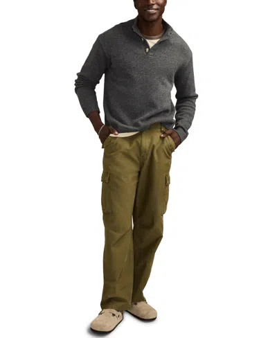 Lucky Brand Men's Long-sleeve Sweater In Gray