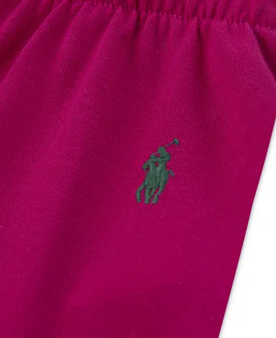 Polo Ralph Lauren Girls 7-16 2-piece Button Up Coat And Pants Set In Pink