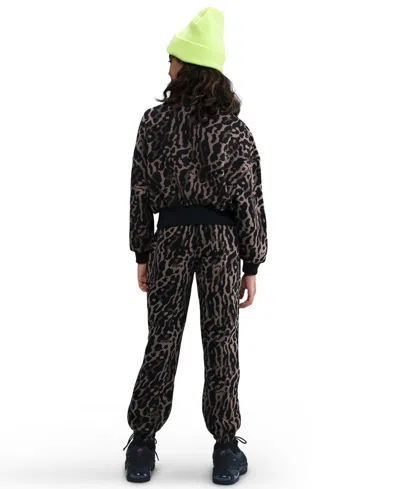 Nike Girls 7-16 Printed Loose Fleece Pants In Multi