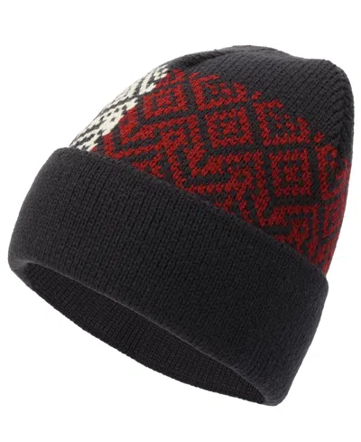 Tommy Hilfiger Men's Bird's Eye Fair Isle Cuff Hat In Brown