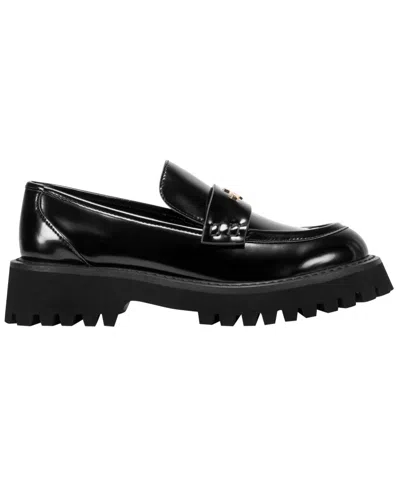 Karl Lagerfeld Paris Cenella Block Heel Loafer In Black