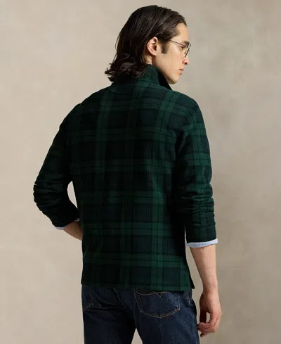 Polo Ralph Lauren Black Watch Cotton Polo Shirt Sweatshirts Green In Green