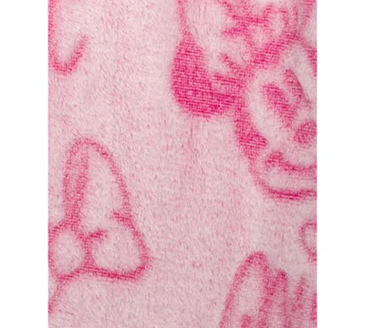 Disney Girls 2t-6x Minnie Mouse Print Jogger Pants In Pink