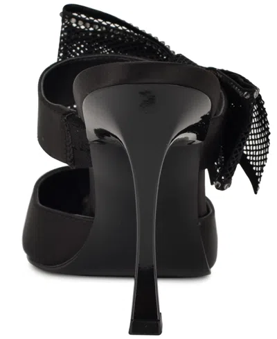 Nine West Women's Bowey Slip-on Pointy Toe Dress Pumps In Black