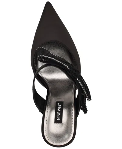 Nine West Women's Bowey Slip-on Pointy Toe Dress Pumps In Black