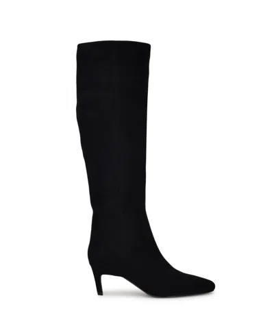 Nine West Women's Richy Tall Stiletto Boots In Black