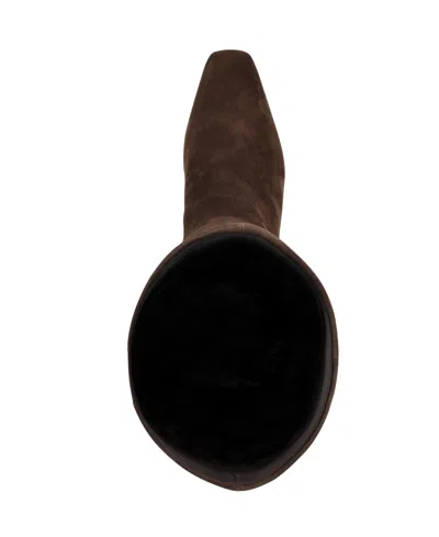 Nine West Women's Caddy Tall Kitten Heel Boots In Brown