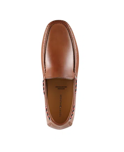 Tommy Hilfiger Men's Arwan Driving Style Loafers In Brown