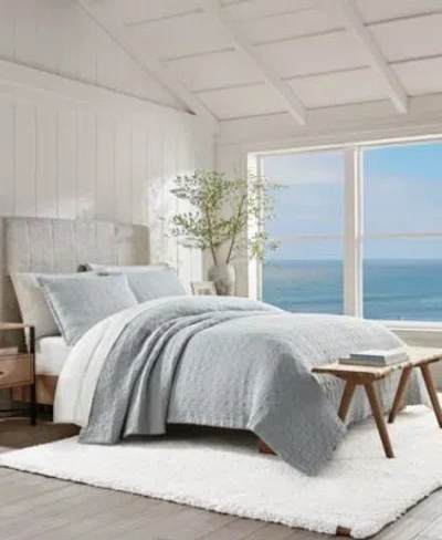 Ugg Campo Exquisite 2-pc. Quilt Set, Twin/twin Xl In Blue