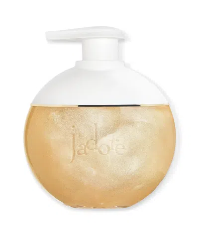 Dior J'adore Les Adorables Shimmering Body Oil In Transparent