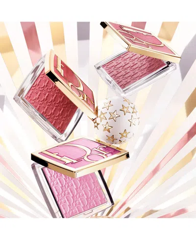 Dior Backstage Rosy Glow Powder Blush - Limited Edition - Fiery Red In Brown