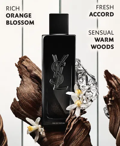 Saint Laurent Men's Myslf Eau De Parfum Jumbo, 5.07 Oz. In Transparent