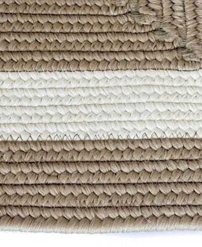 Capel Timeless Indoor/outdoor 0160 Concentric 3'x5' Area Rug In Neutral