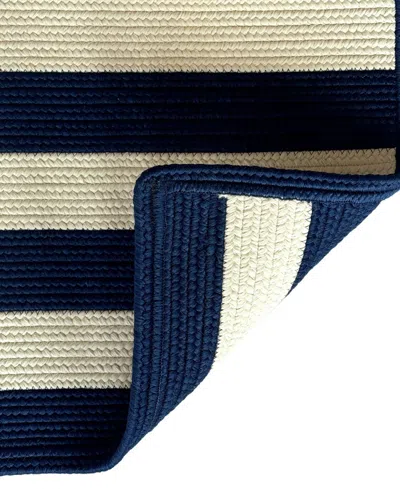 Capel Timeless Indoor/outdoor 0160 Cross Sewn 5'x8' Area Rug In Blue