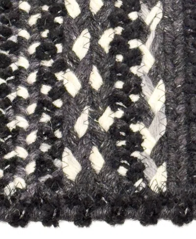 Capel Bayview 0036 1'8"x2'6" Runner Area Rug In Black