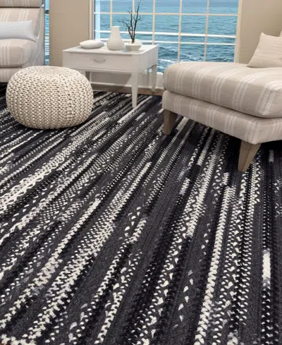 Capel Bayview 0036 2'x8'runner Area Rug In Black