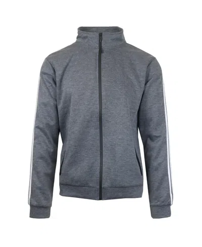 Galaxy By Harvic Men's 2-pack Tech Fleece Sweatshirt And Jogger Set In Gray