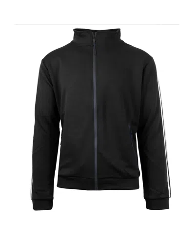 Galaxy By Harvic Men's 2-pack Tech Fleece Sweatshirt And Jogger Set In Black