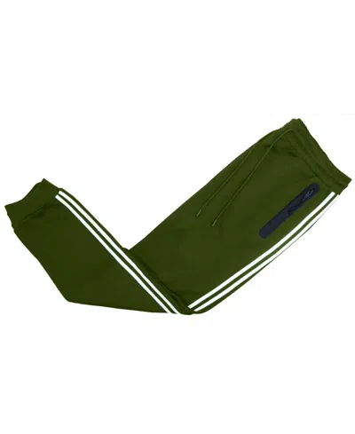 Galaxy By Harvic Men's 2-pack Tech Fleece Sweatshirt And Jogger Set In Green