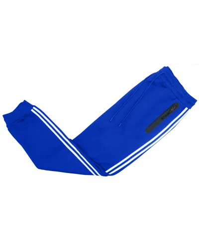 Galaxy By Harvic Men's 2-pack Tech Fleece Sweatshirt And Jogger Set In Blue