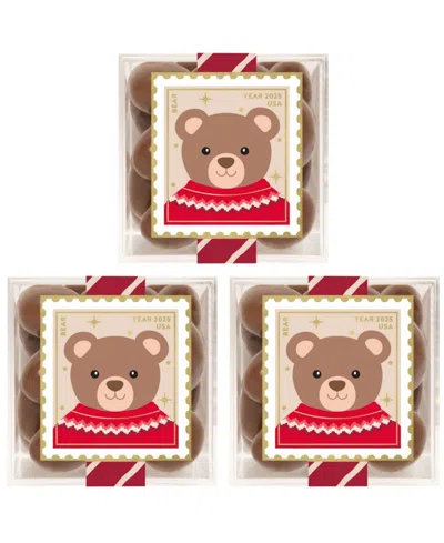 Sugarfina Holiday Chocolate Biscuits Kit, 3 Piece In Transparent