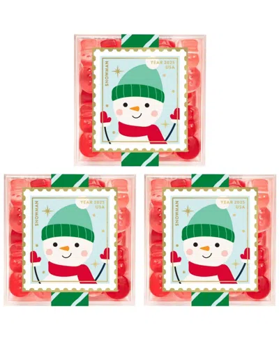 Sugarfina Holiday Snowman Gummies Kit, 3 Piece In Transparent